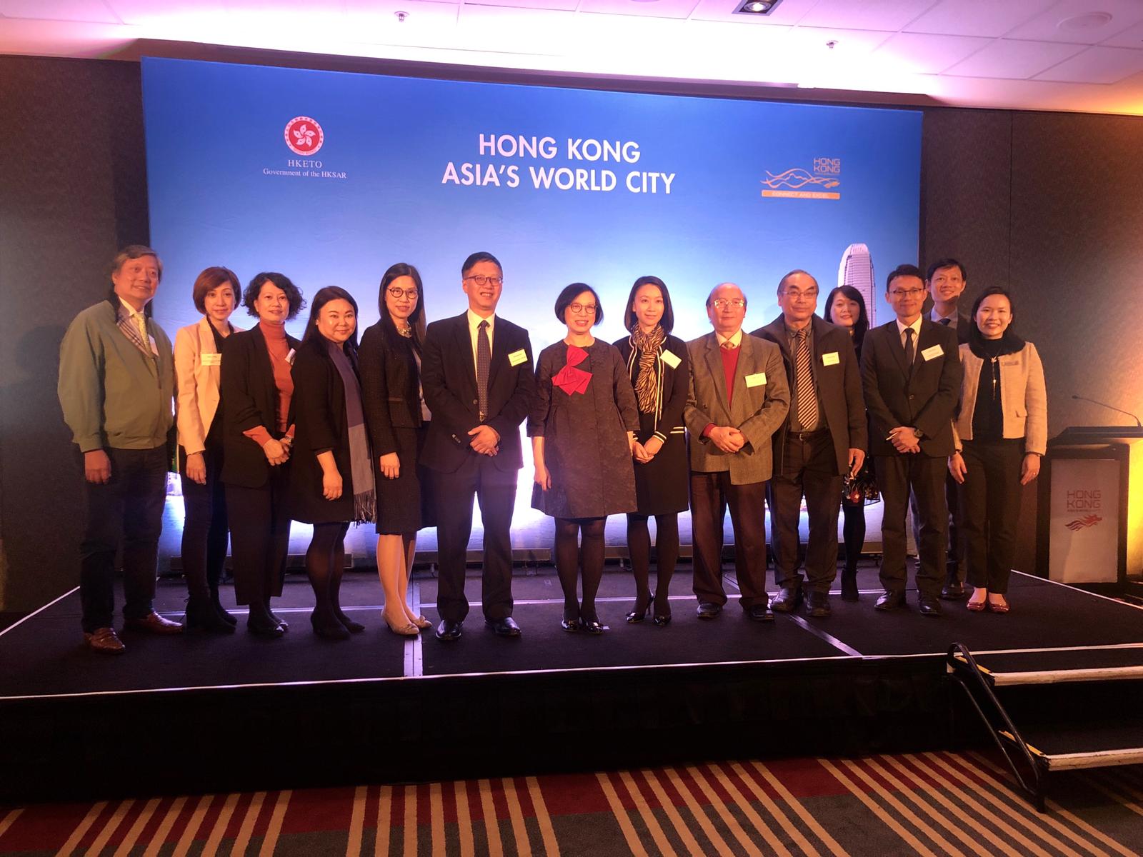 Gathering with Hong Kong Community and Healthcare Professionals in “Secretary of Food & Health ’s Visit to Australia” (16 & 18 September 2019 in Melbourne & Sydney, Australia)