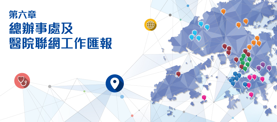 第六章總辦事處及醫院聯網工作匯報─分隔頁 第六章總辦事處及醫院聯網工作匯報─分隔頁