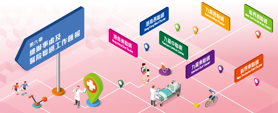 第六章總辦事處及醫院聯網工作匯報─分隔頁 第六章總辦事處及醫院聯網工作匯報─分隔頁
