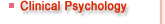 Clinical Psychology